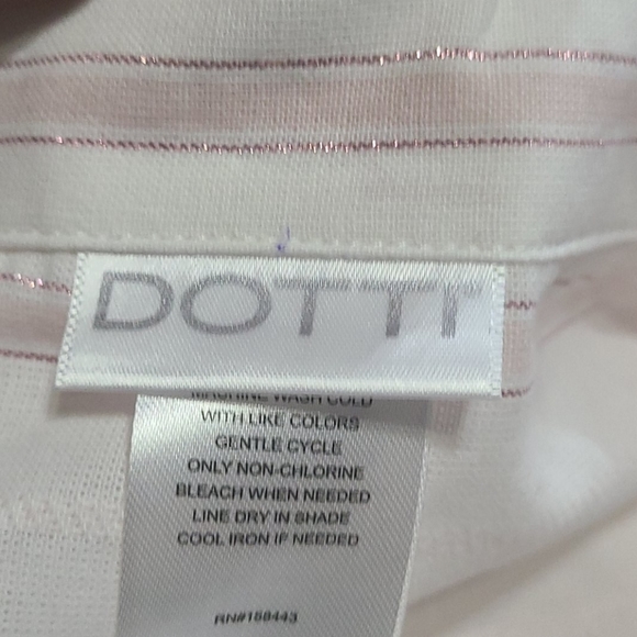 Dotti Radiance Stripe Shirtdress Swim Cover-Up - Picture 8 of 9